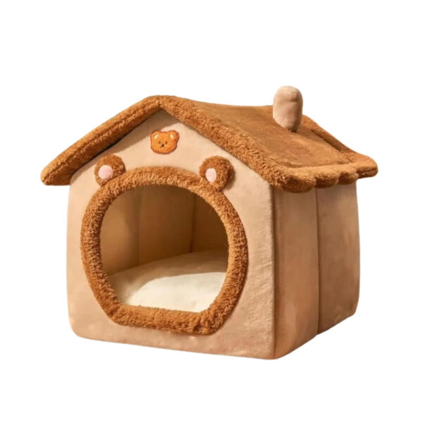 Foldable Pet House - Removable & Washable Cat Cave | Cozy Bed for Small Dogs & Cats - Image 7